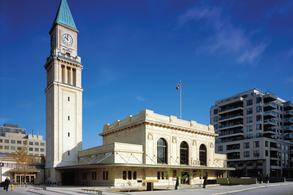 North Toronto Station, a neo-classical Beaux Arts train station
