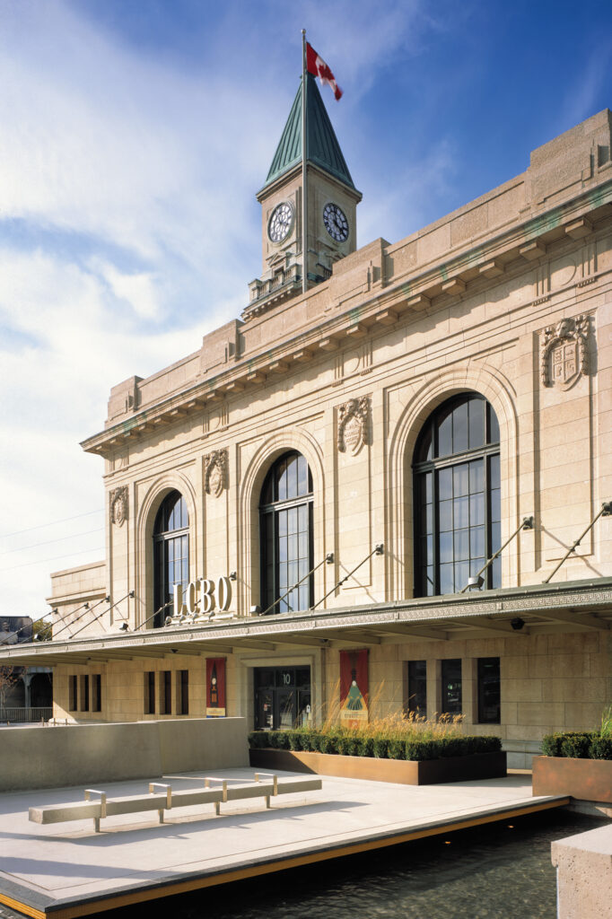North Toronto Station, a neo-classical Beaux Arts train station