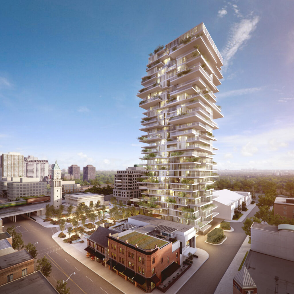 A proposed rendering for The Summerhill Lands