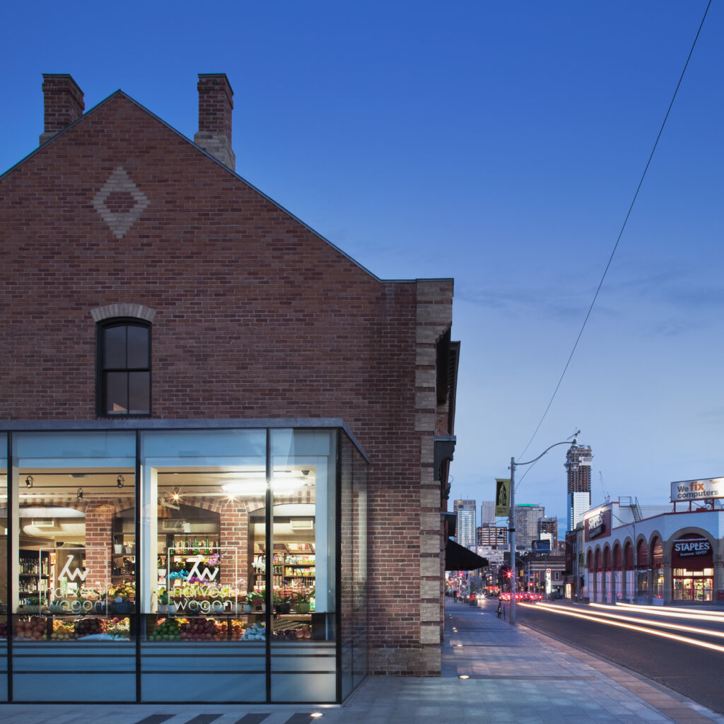 Street view of the The Shops of Summerhill